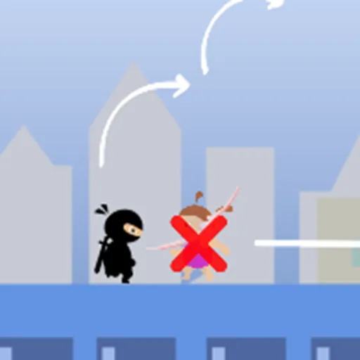 Ninja Roof Run - Free Online Game Preview