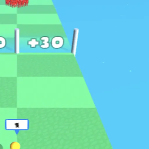 Stickman Army Run - Free Online Game Preview