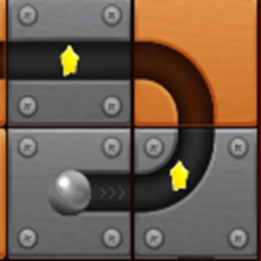 Roll Ball Slide Puzzle - Free Online Game Preview