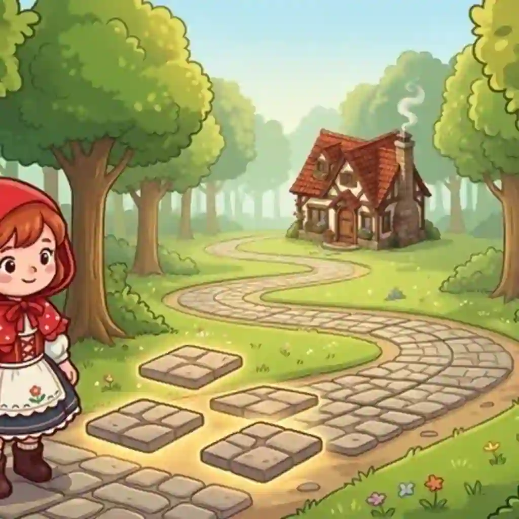 Red's Winding Way - Free Online Game Background