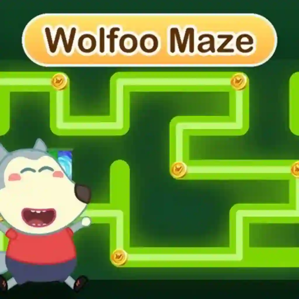 Wolfoo Maze Adventure - Free Online Game Background
